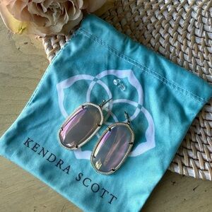 Rare Kendra Scott Danielle Iridescent Earrings